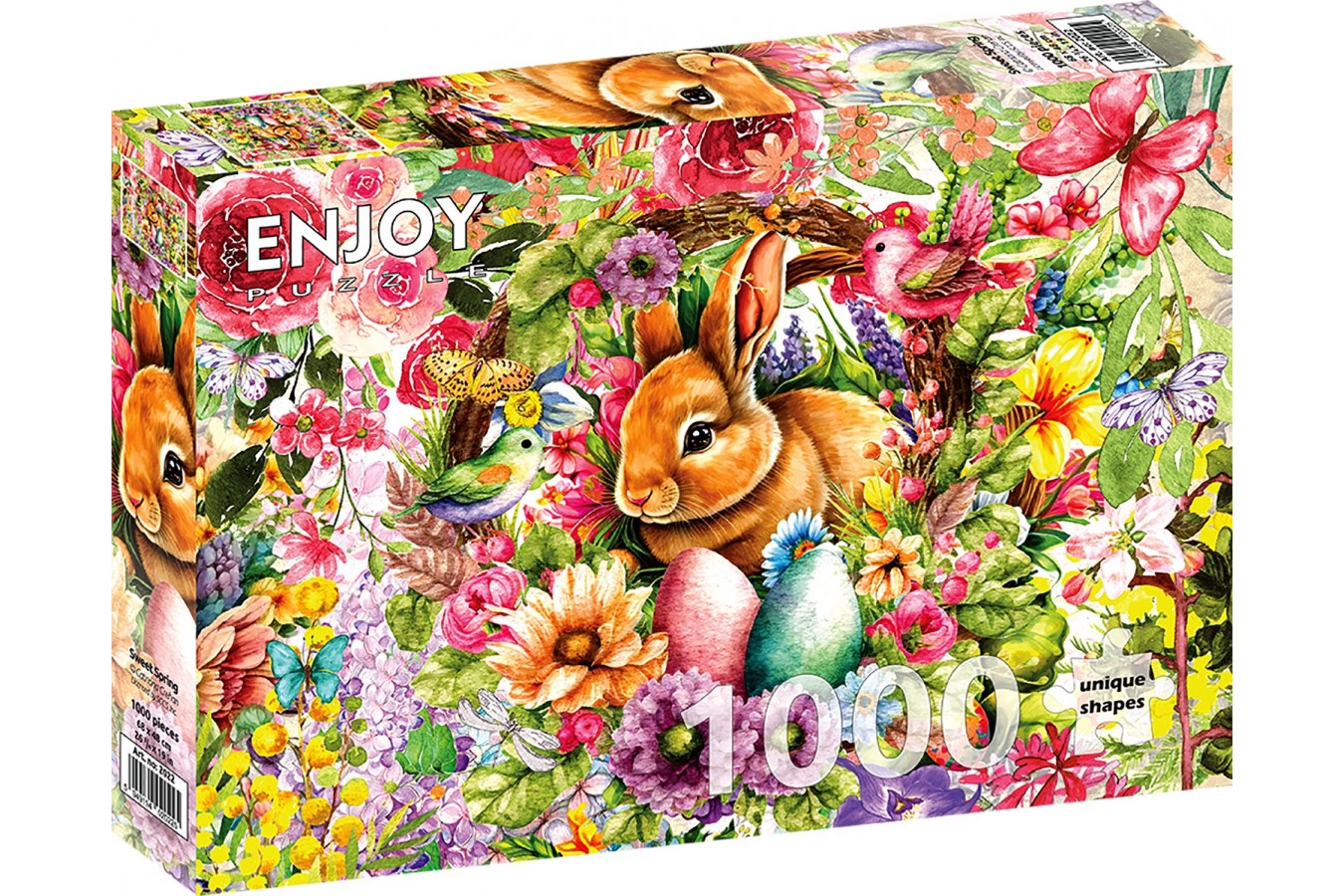 Puzzle 1000 piese ENJOY - Sweet Spring (Enjoy-2022)