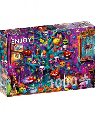 Puzzle 1000 piese ENJOY - Nightmare Manor (Enjoy-2025)