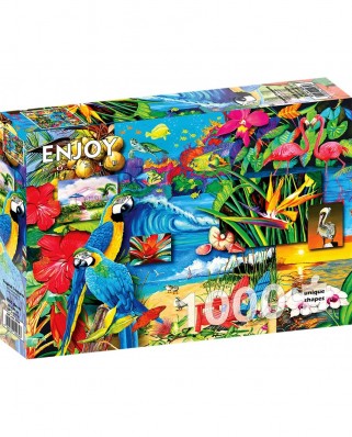 Puzzle 1000 piese ENJOY - Tropical Treasures (Enjoy-2034)