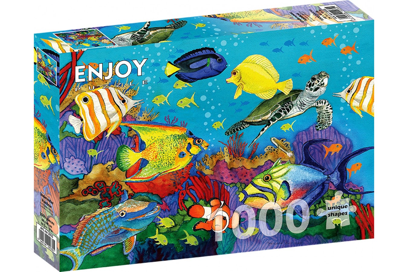 Puzzle 1000 piese ENJOY - Underwater Rainbow (Enjoy-2035)