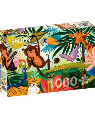 Puzzle 1000 piese ENJOY - In the Jungle (Enjoy-2036)