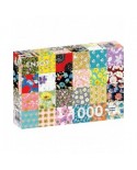 Puzzle 1000 piese ENJOY - Floral Patterns (Enjoy-2046)