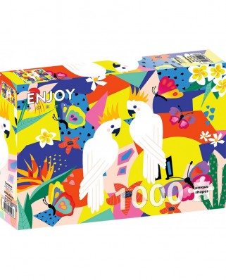 Puzzle 1000 piese ENJOY - Cockatoo (Enjoy-2047)