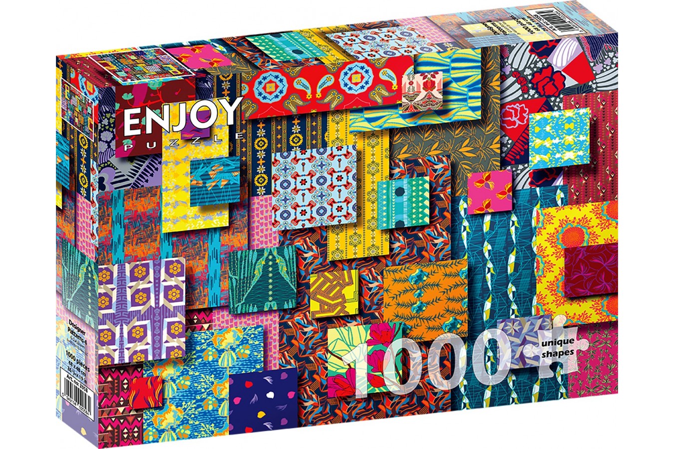 Puzzle 1000 piese ENJOY - Designer Patterns 4 (Enjoy-2058)