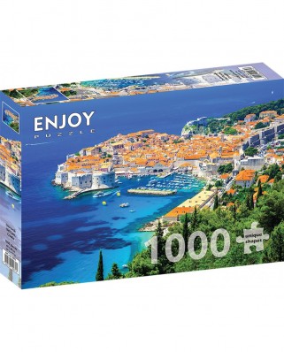 Puzzle 1000 piese ENJOY - Dubrovnik Old Town, Croatia (Enjoy-2071)