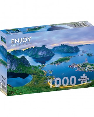 Puzzle 1000 piese ENJOY - Lofoten Islands, Norway (Enjoy-2074)