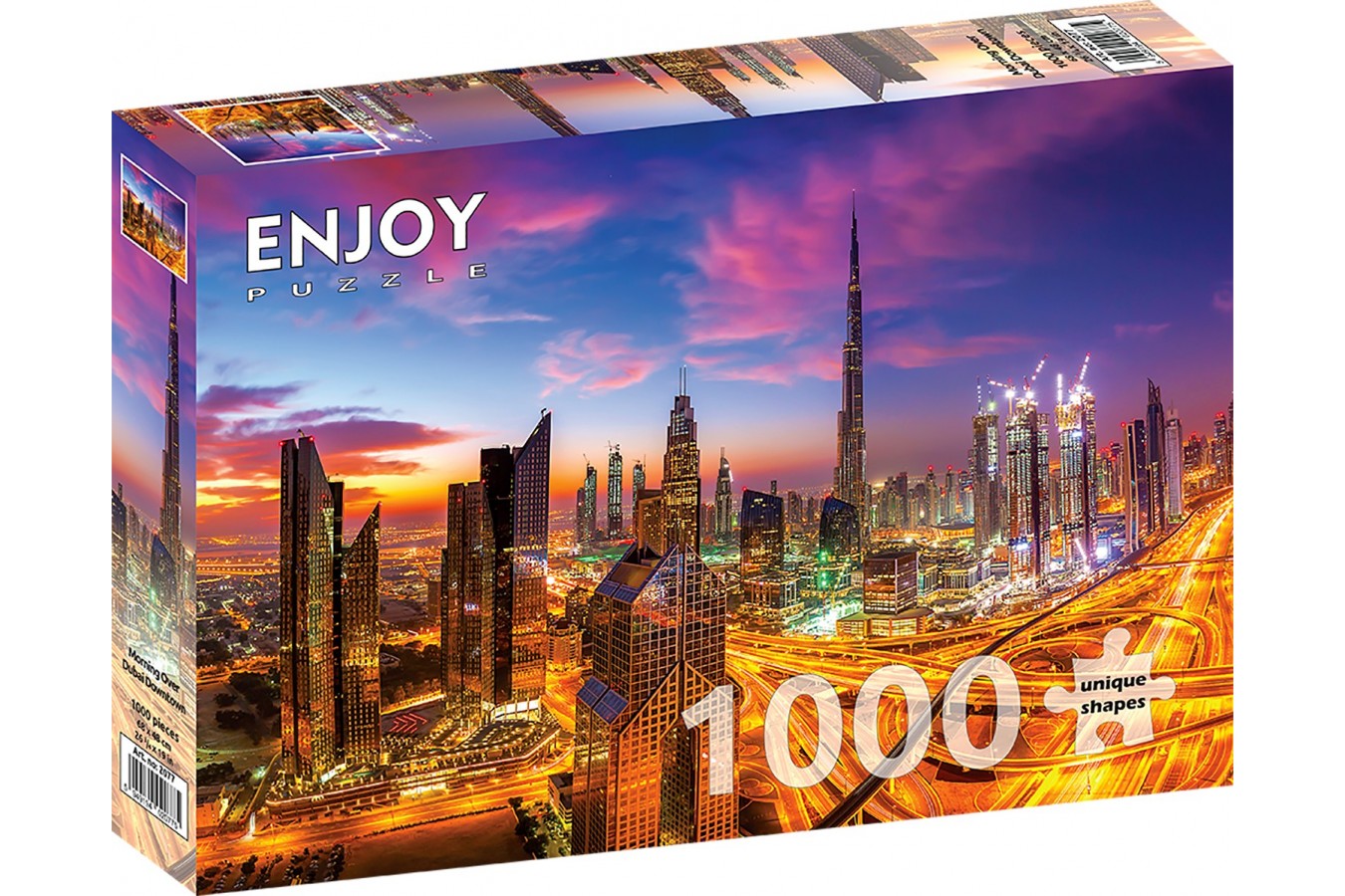 Puzzle 1000 piese ENJOY - Morning Over Dubai Downtown (Enjoy-2077)