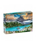 Puzzle 1000 piese ENJOY - Sorapis Lake, Dolomites, Italy (Enjoy-2083)
