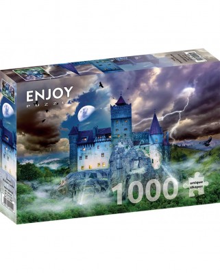 Puzzle 1000 piese ENJOY - Scary Dracula's Castle (Enjoy-2090)