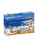 Puzzle 1000 piese ENJOY - Mykonos Island, Greece (Enjoy-2091)
