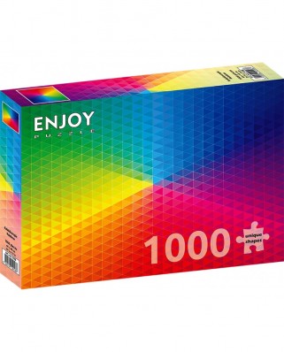 Puzzle 1000 piese ENJOY - Kaleidoscopic Rainbow (Enjoy-2108)