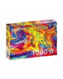 Puzzle 1000 piese ENJOY - Rainbow Marble (Enjoy-2112)