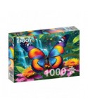 Puzzle 1000 piese ENJOY - Butterfly in the Forest (Enjoy-2135)
