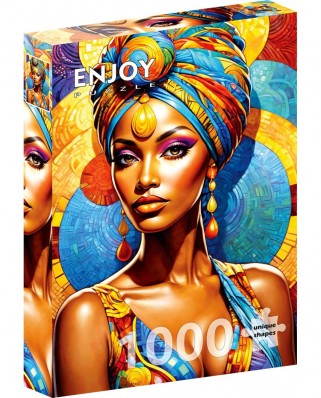 Puzzle 1000 piese ENJOY - African Beauty (Enjoy-2139)