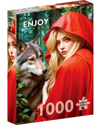 Puzzle 1000 piese ENJOY - Red Riding Hood (Enjoy-2146)