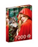 Puzzle 1000 piese ENJOY - Red Riding Hood (Enjoy-2146)