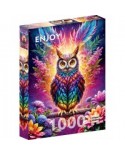Puzzle 1000 piese ENJOY - Neon Owl (Enjoy-2161)