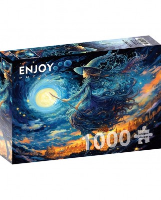Puzzle 1000 piese ENJOY - Witch's Night Out (Enjoy-2195)