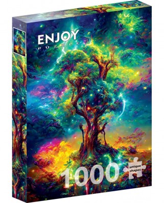 Puzzle 1000 piese ENJOY - Cosmic Tree of Life (Enjoy-2197)