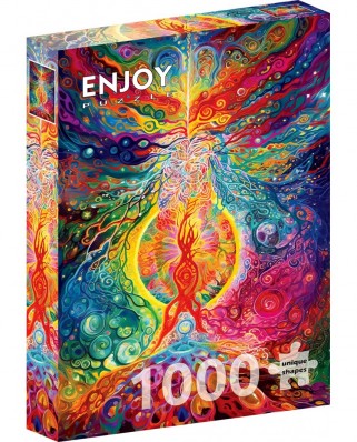 Puzzle 1000 piese ENJOY - Rainbow Epicenter (Enjoy-2201)