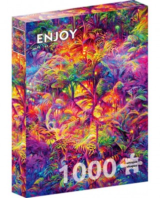 Puzzle 1000 piese ENJOY - Jungle Tapestry (Enjoy-2202)