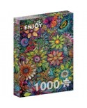 Puzzle 1000 piese ENJOY - Flower Power (Enjoy-2209)