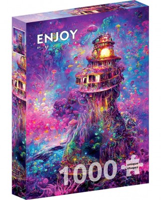 Puzzle 1000 piese ENJOY - Underwater Lighthouse (Enjoy-2216)