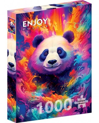 Puzzle 1000 piese ENJOY - Panda Daydream (Enjoy-2219)