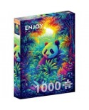 Puzzle 1000 piese ENJOY - Panda Corner (Enjoy-2221)