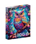 Puzzle 1000 piese ENJOY - Dazzling Owl (Enjoy-2224)