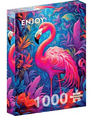 Puzzle 1000 piese ENJOY - Flamingo Miracle (Enjoy-2226)