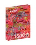Puzzle 1500 piese ENJOY - Deep Red (Enjoy-2240)