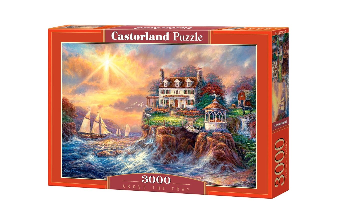 Puzzle Castorland - Above the Fray, 3000 piese (300372)