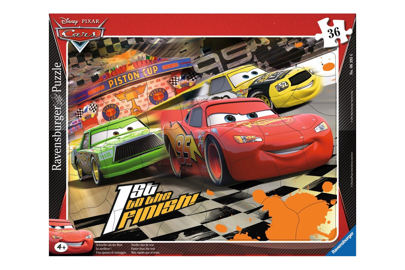 Puzzle Ravensburger - Cars, 36 piese (06395)