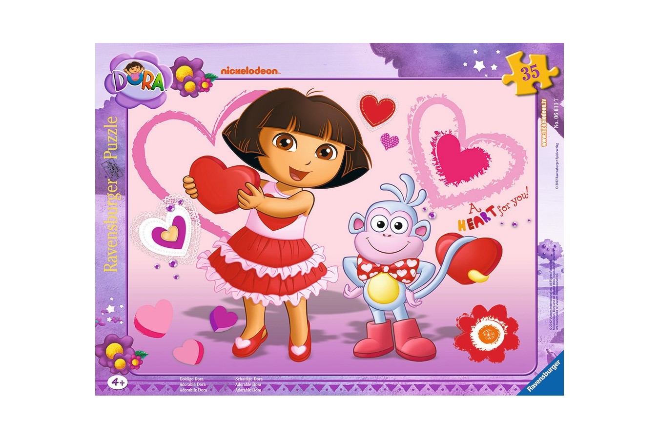 Puzzle Ravensburger - Dora, 35 piese (06611)