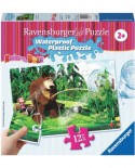 Puzzle Ravensburger - Masha Si Ursul, 12 piese (05605)