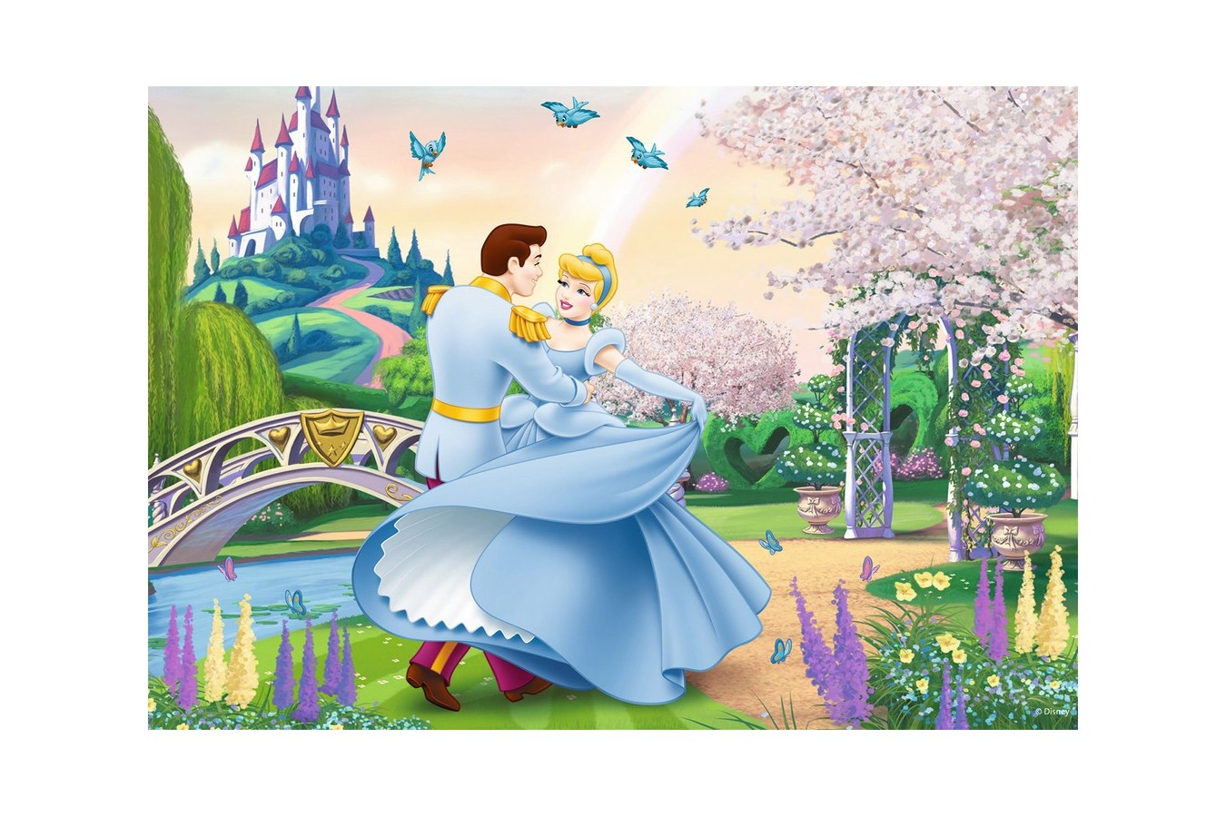 Puzzle Ravensburger - Printesele Disney, 15/20/25 piese (07228)