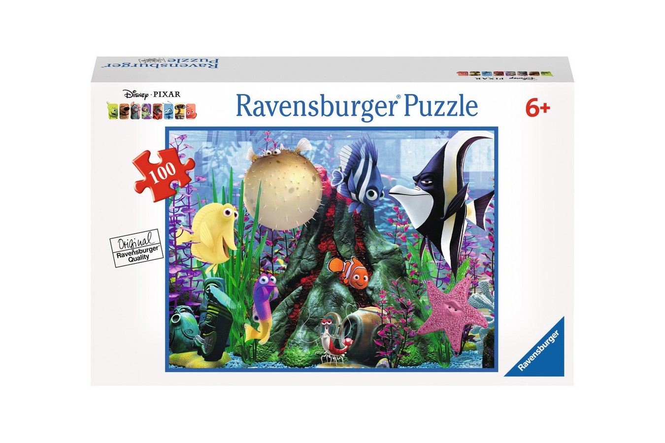 Puzzle Ravensburger - Acvariul Lui Nemo, 100 piese (10575)