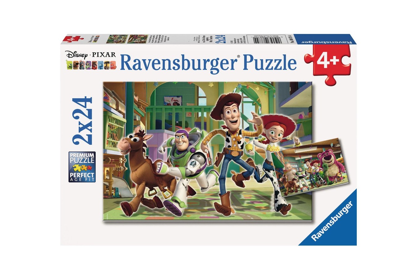 Puzzle Ravensburger - Povestea Jucariilor, 2x24 piese (08874)