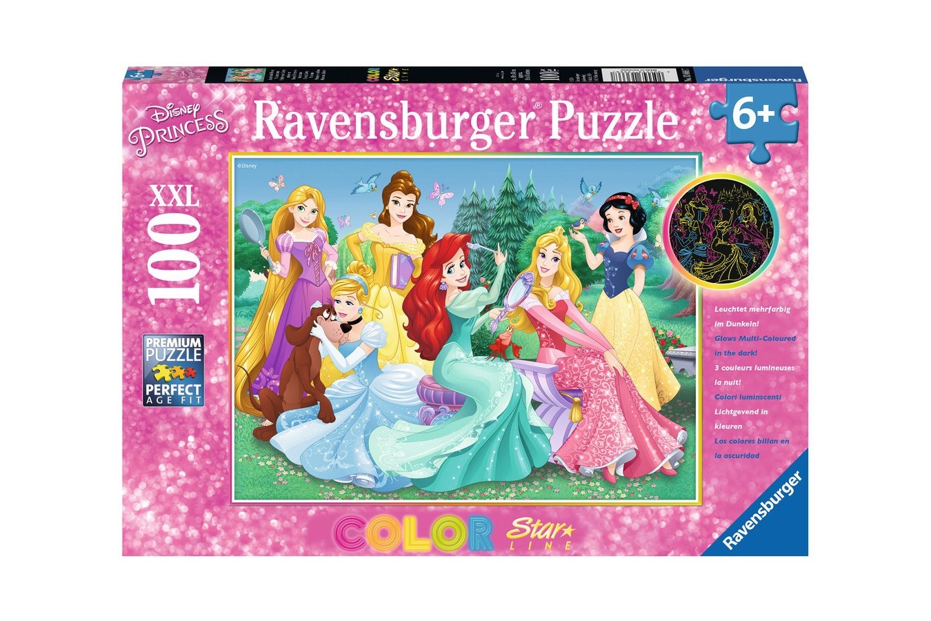 Puzzle Ravensburger - Printesele Disney, 100 piese (13666)