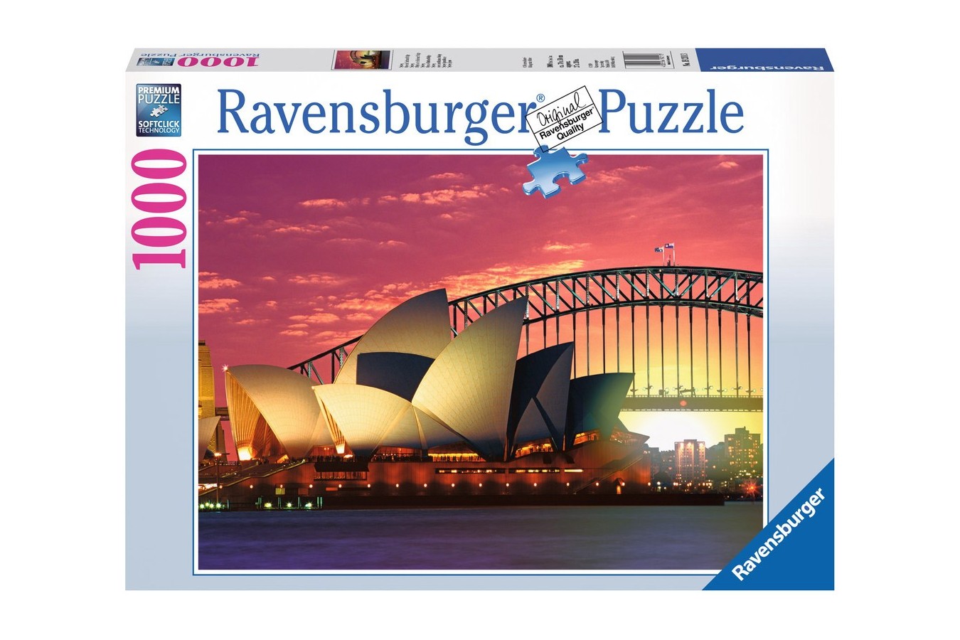 Puzzle Ravensburger - Opera Din Sydney, 1000 Piese