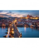 Puzzle Ravensburger - Praga Noaptea, 1000 Piese