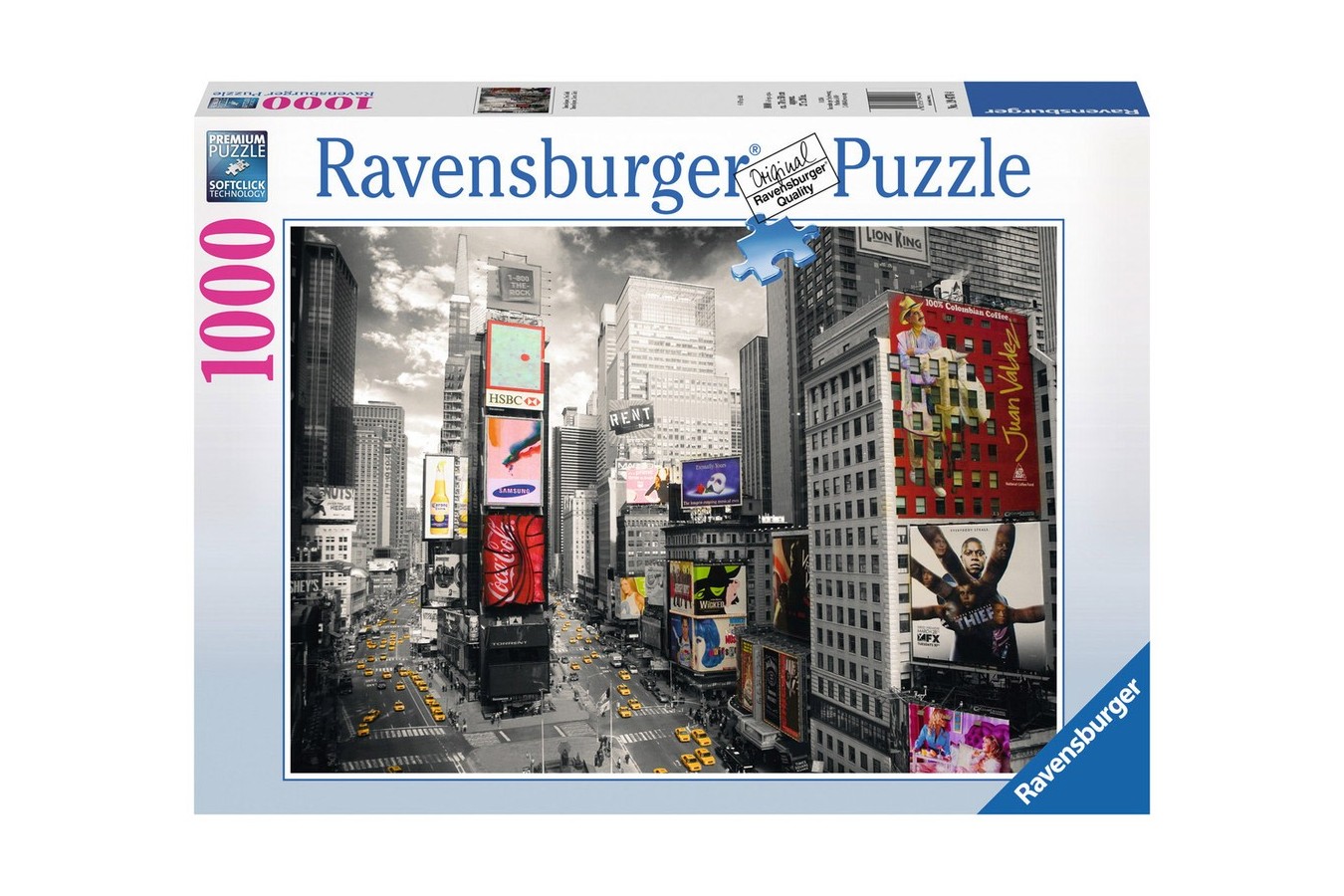 Puzzle Ravensburger - Times Square, 1000 Piese