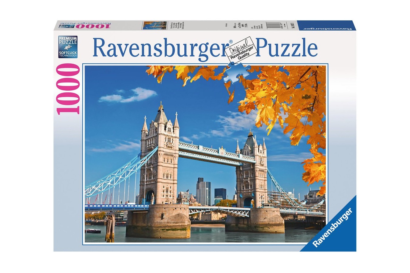 Puzzle Ravensburger - Tower Bridge, 1000 Piese