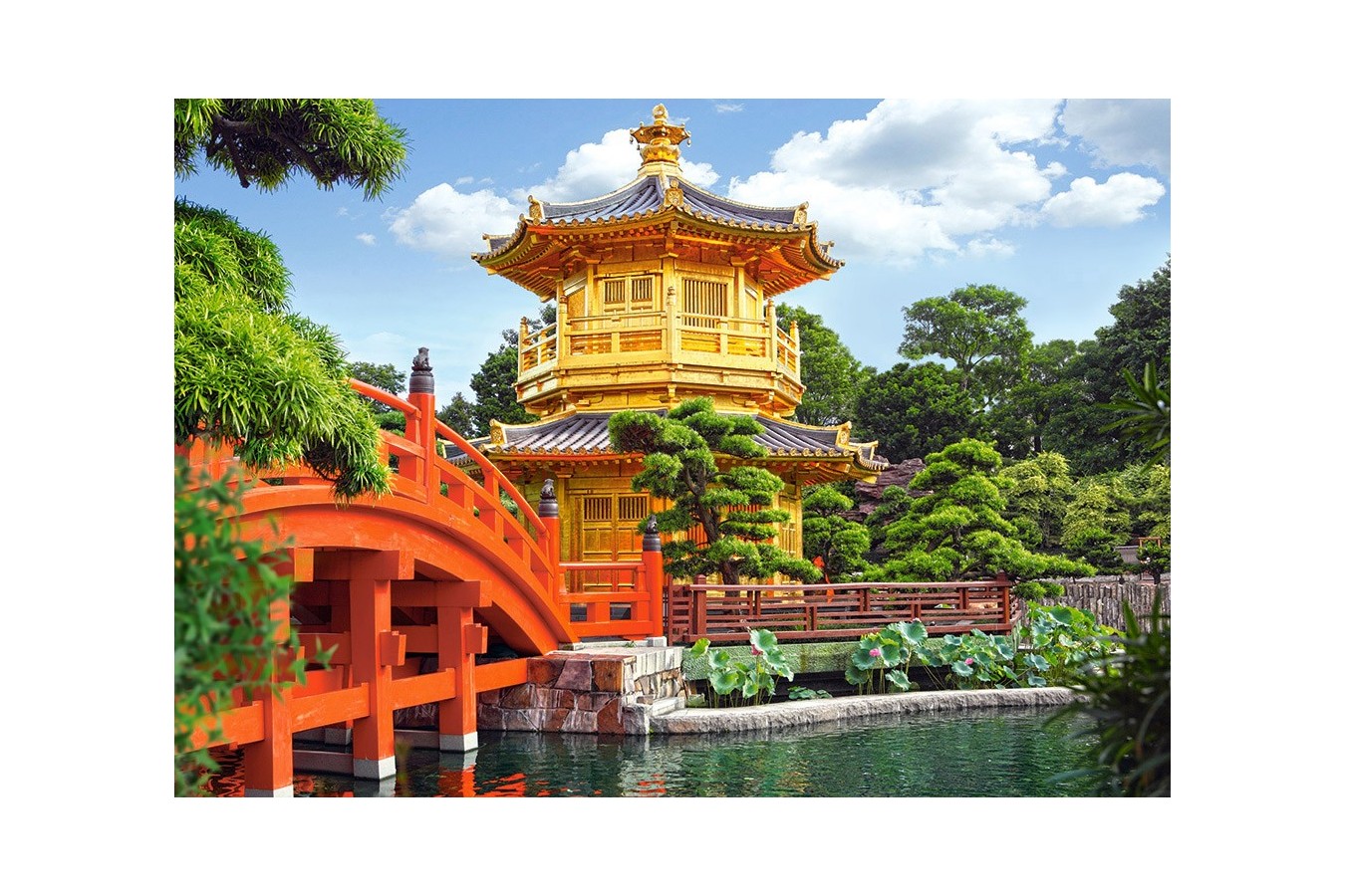 Puzzle Castorland - China Garden Hong Kong, 500 piese