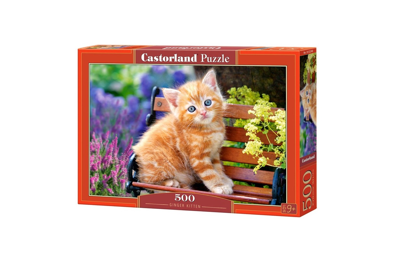 Puzzle Castorland - Ginger Kitten, 500 piese