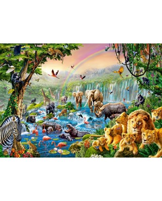 Puzzle Castorland - Jungle River, 500 piese