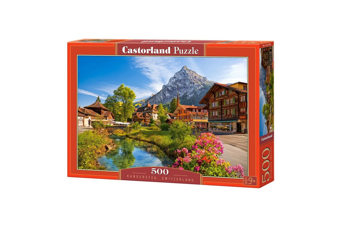 Puzzle Castorland - Kandersteg Switzerland, 500 piese