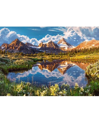 Puzzle Castorland - Mirror of the Rockies, 500 piese