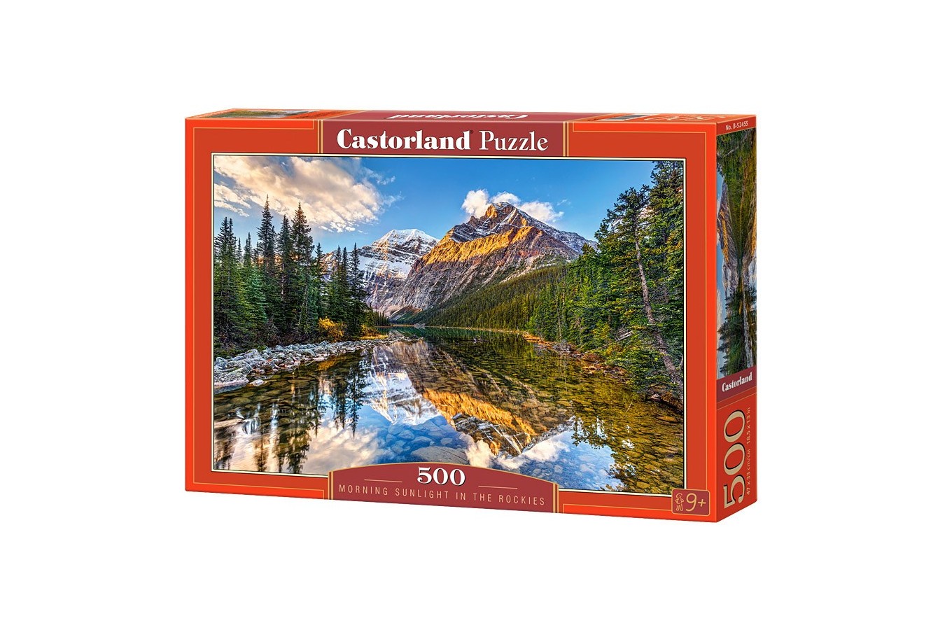 Puzzle Castorland - Morning Sunlight in the Rockies, 500 piese